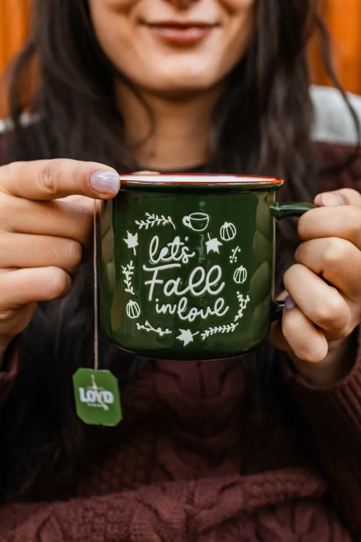 A mug of tea for a forest day