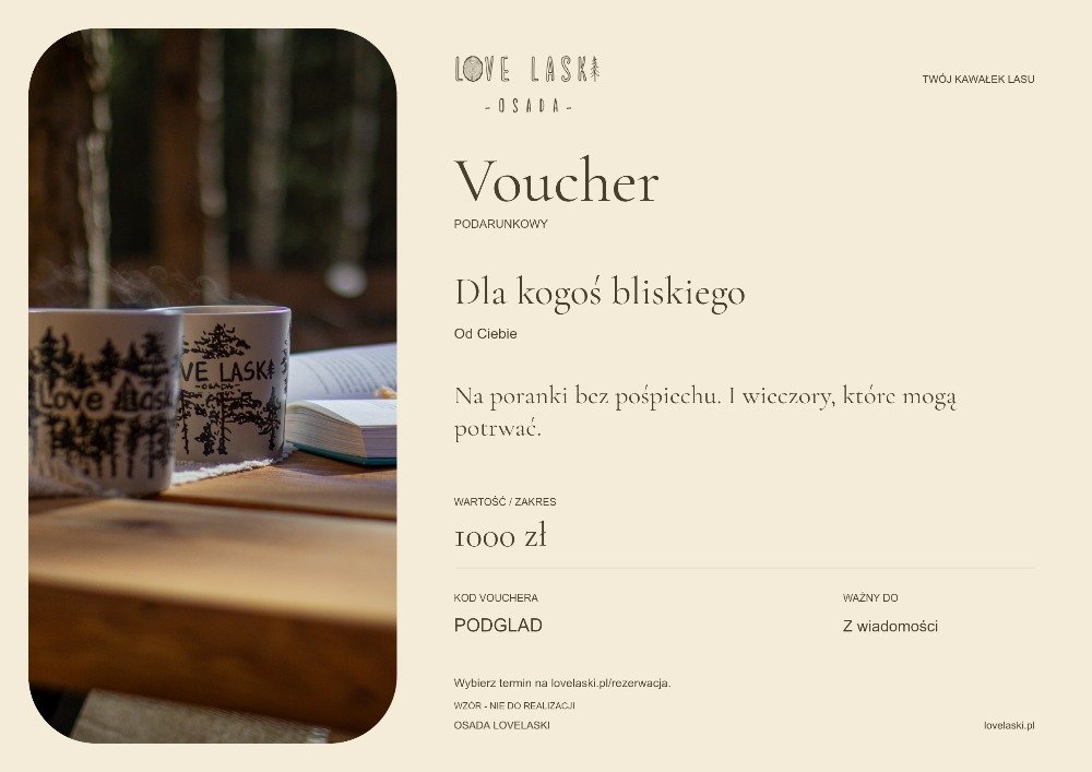 Przykładowy voucher: Poranna kawa